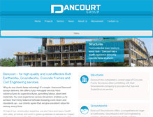 Tablet Screenshot of dancourt.co.uk